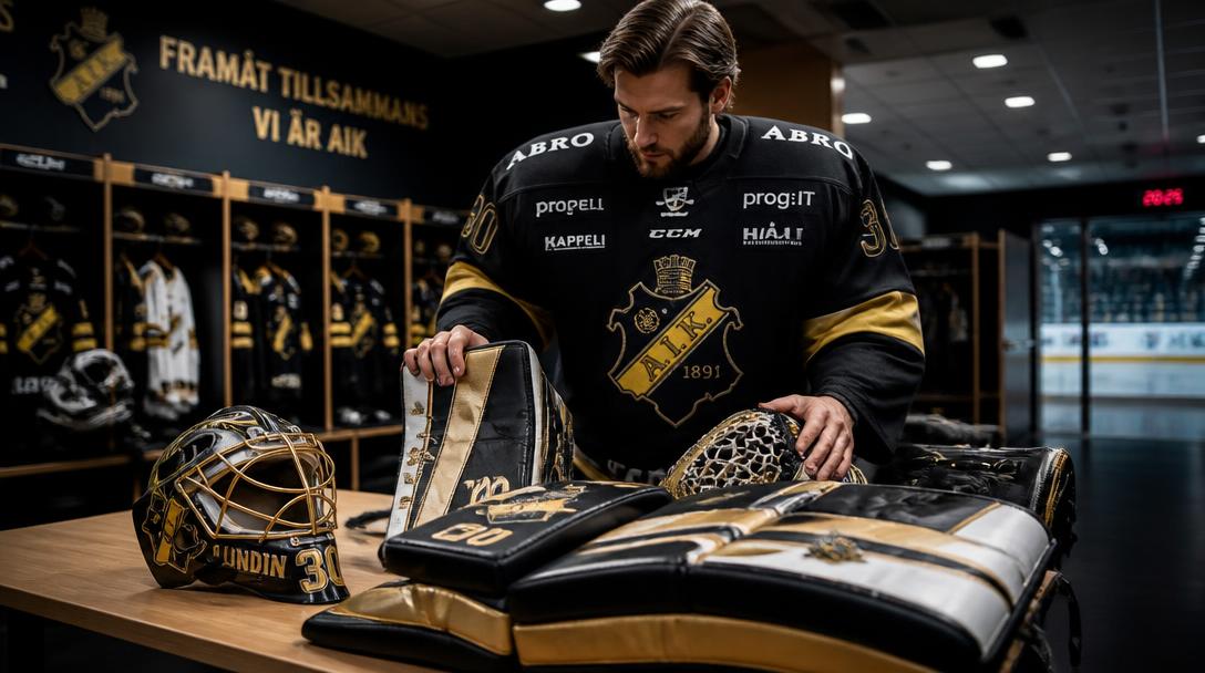 Malmö Redhawks målvakts utrustning värd 116 500 kronor: "Jag vågar nästan inte kolla"