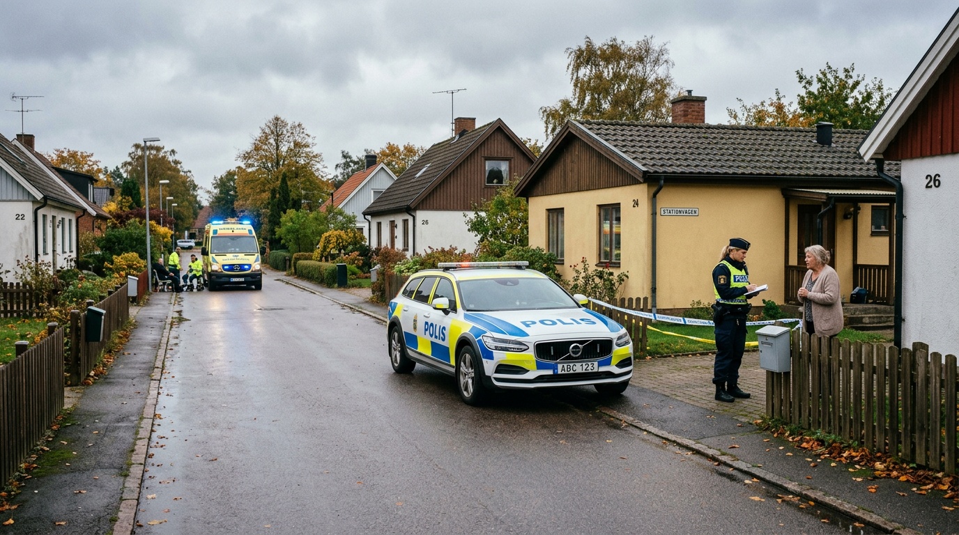 Man biten av hund i Köpingebro – förd till sjukhus med ambulans