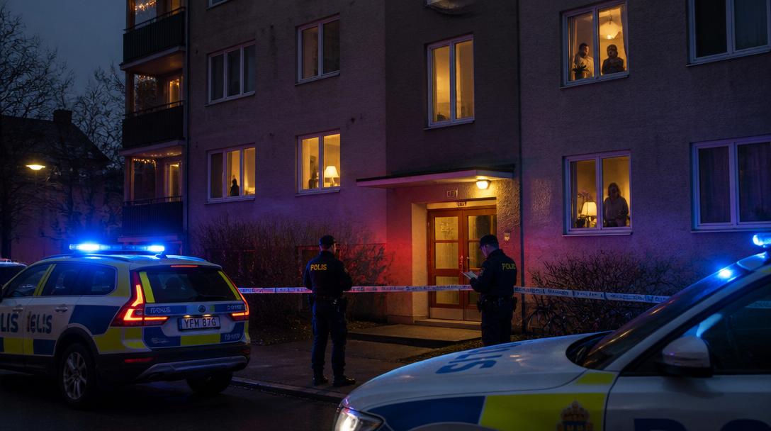 Man dog efter fall från balkong i Hässelby – två grannar misstänks för mord