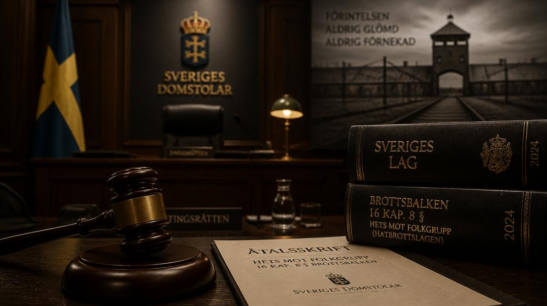 Man döms för att ha förnekat Förintelsen i livesändning på sociala medier