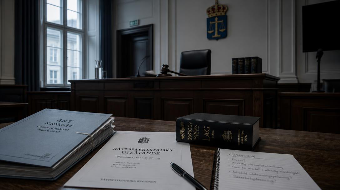 Man döms till rättspsykiatrisk vård för knivmord i Skellefteå