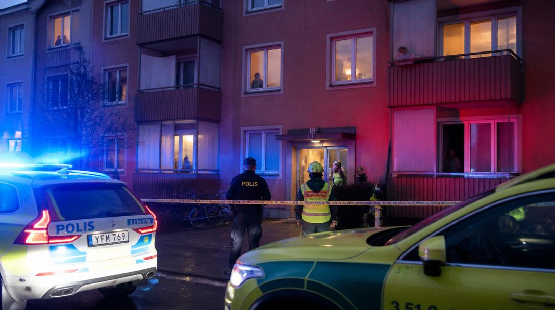 Man gripen för mordförsök efter knivdåd i Västerhaninge