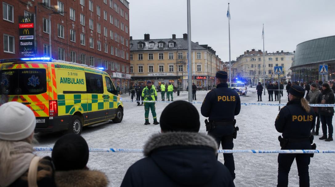 Man i 30-årsåldern död efter bråk i centrala Kiruna – misstänkt mord