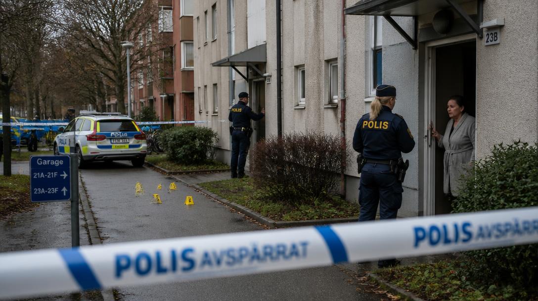 Man i 40-årsåldern anhållen efter skjutning i Jönköping