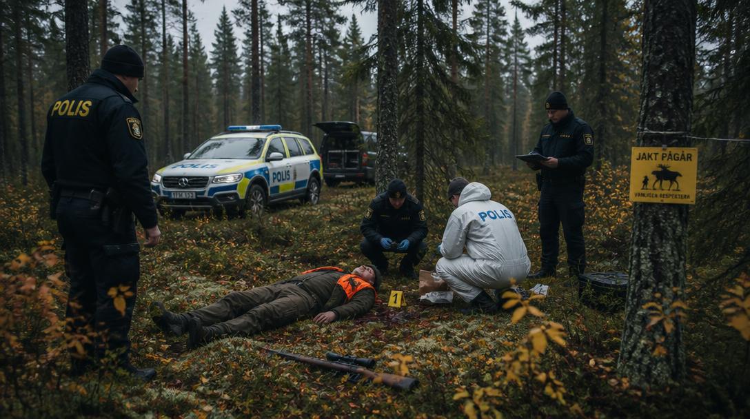 Man i 65-årsåldern skjuten till döds under jakt i Arjeplog