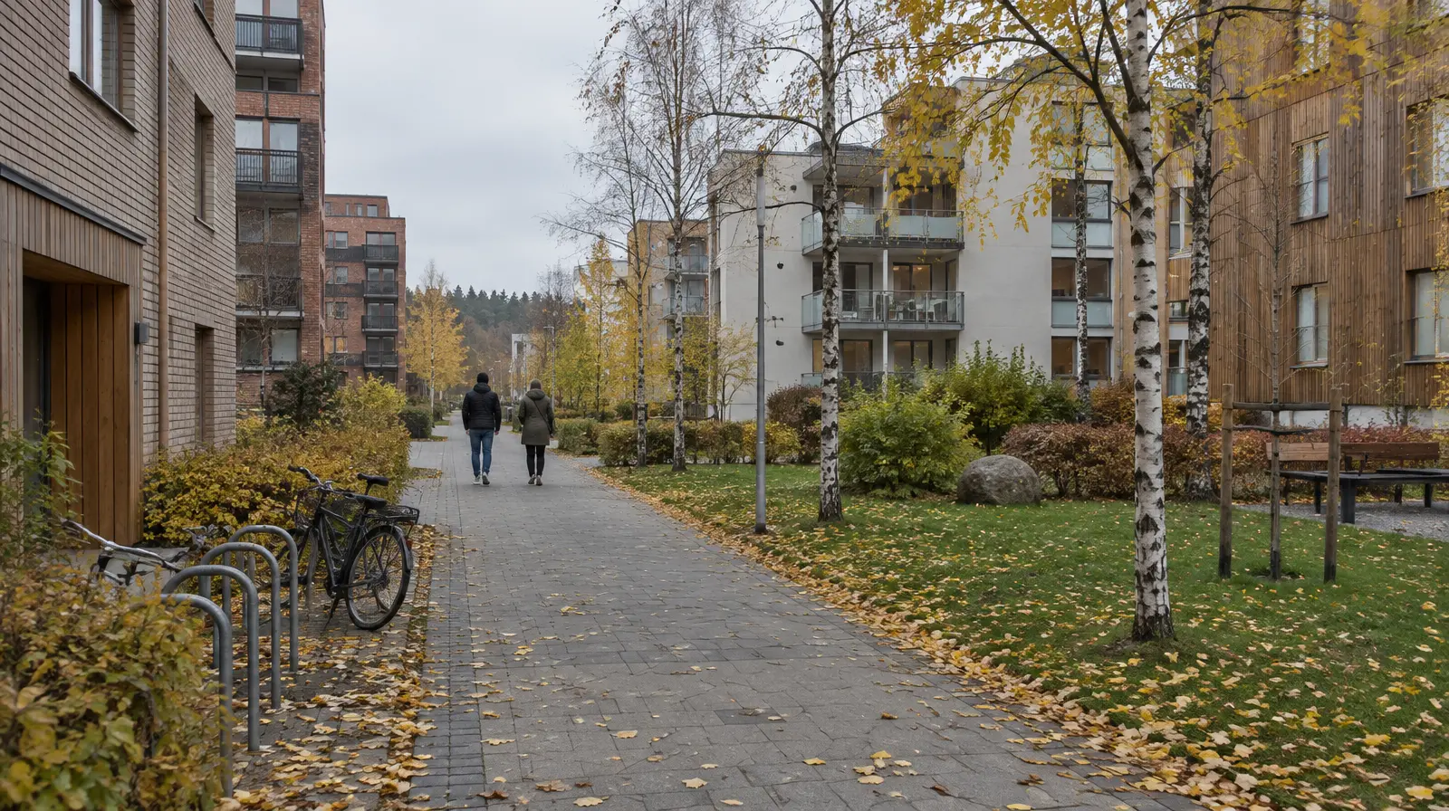 Man knivhuggen i Stora Ursvik i Sundbyberg, misstänkt gripen