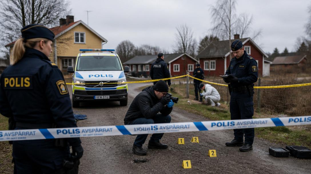 Man kritiskt skadad efter misstänkt grovt brott i Örbyhus