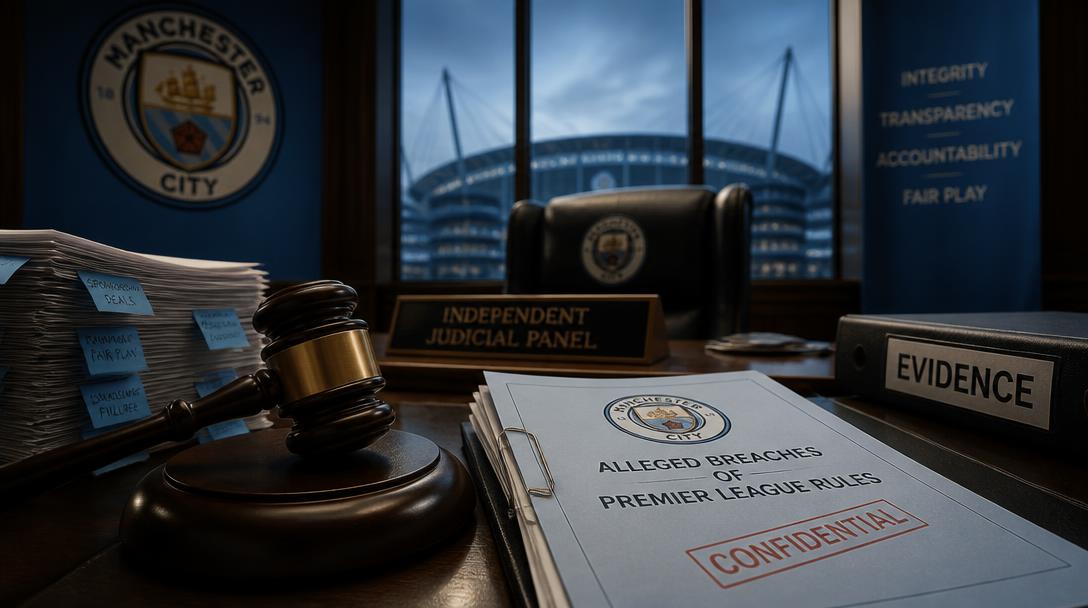 Manchester City döms för 114 regelbrott, enligt uppgifter