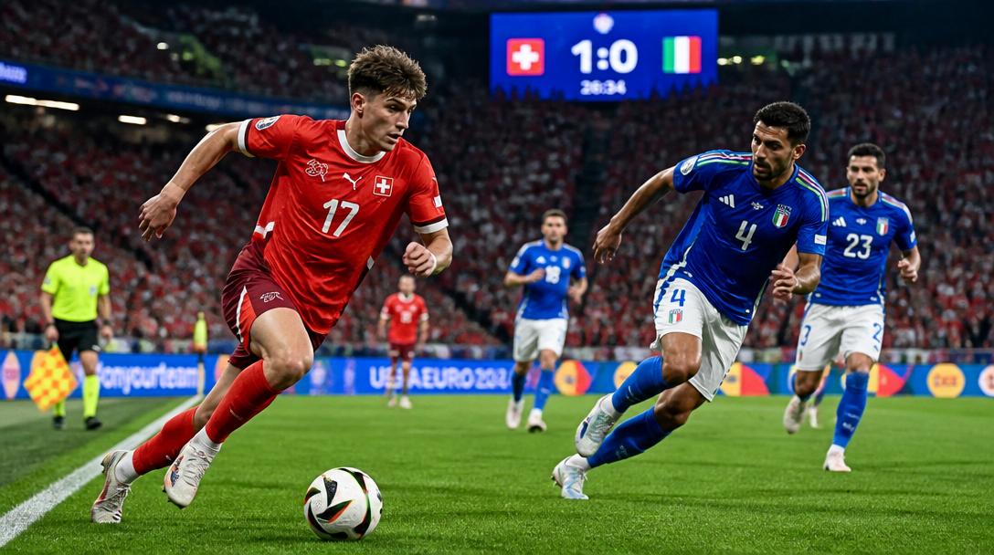 Manzambi bjöd på show när Schweiz besegrade Algeriet med 2–0 i VM