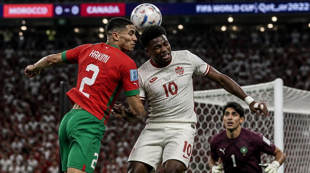 Marocko möter Kanada i VM:s första åttondelsfinale