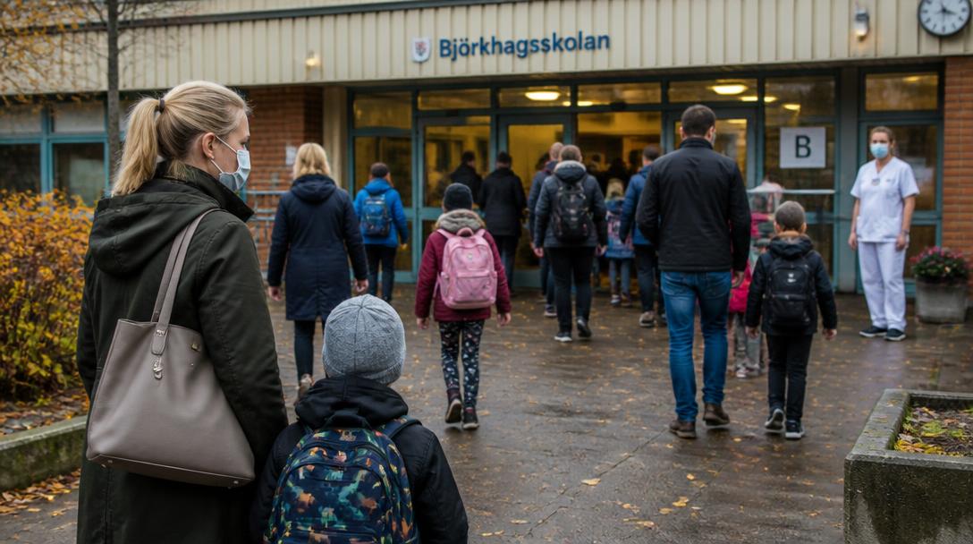 Mässlingsfall bekräftat på skola i Järna kopplat till festivalen Urkult