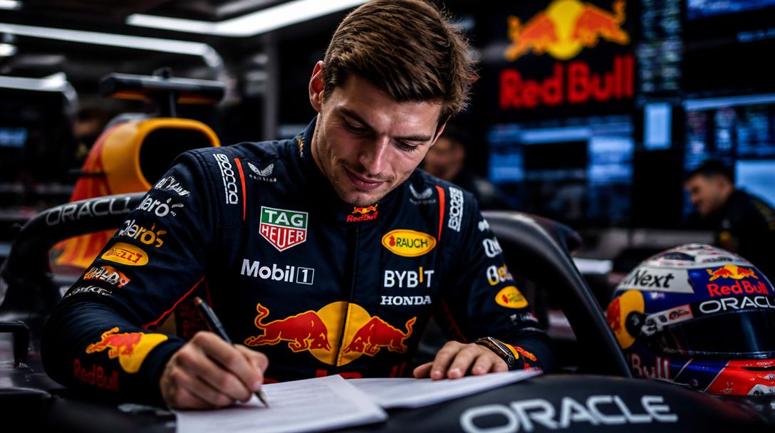 Max Verstappen förlänger kontraktet med Red Bull till 2030