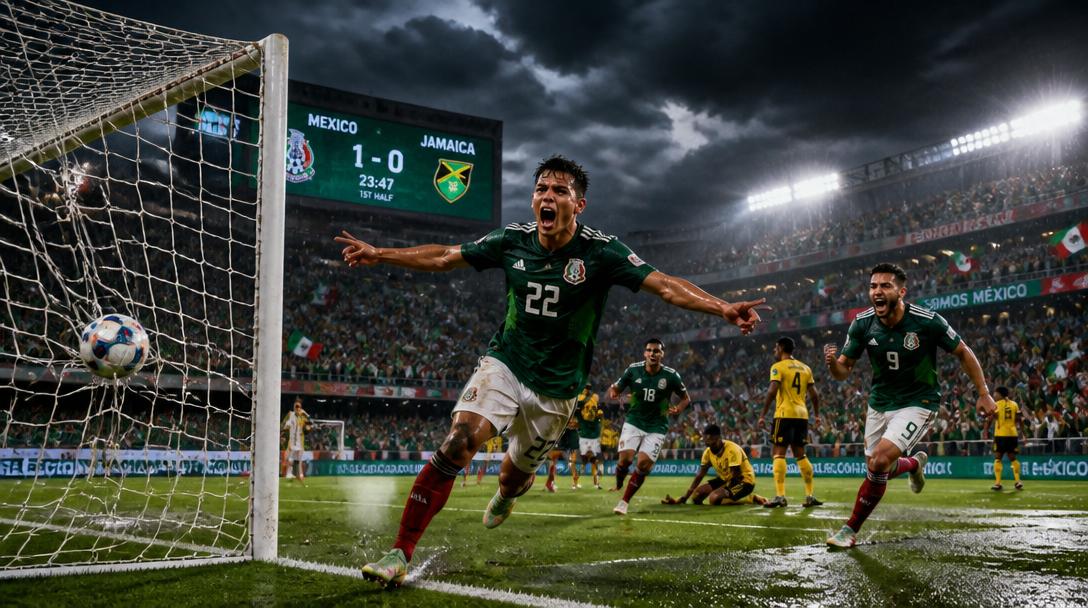 Mexiko till åttondelsfinalen efter två drömscorer mot Ecuador