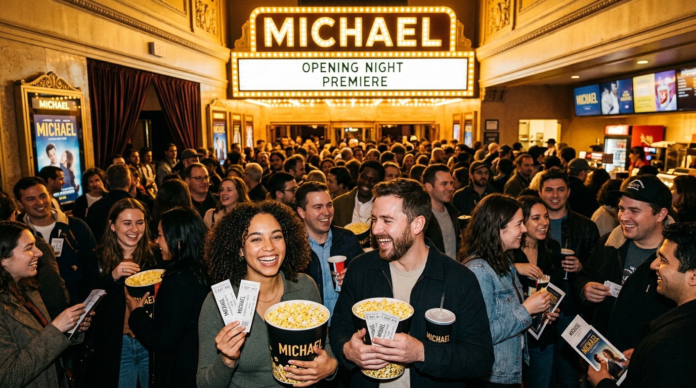 Michael Jackson-filmen drog in över 200 miljoner dollar på premiärdagen