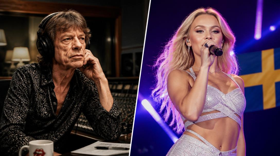 Mick Jagger lyssnade på Zara Larsson så sent som förra veckan