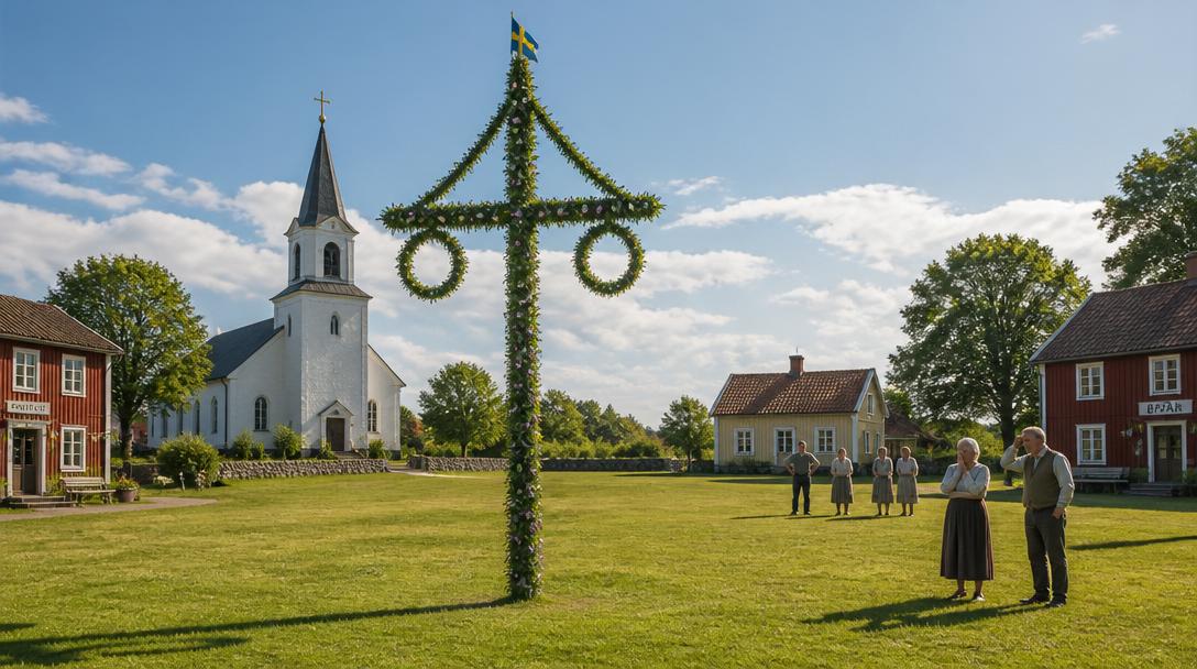 Midsommarstång i Nättraby stulen för andra året i rad – lösensumma krävdes