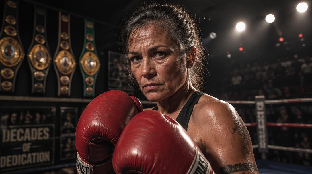 Mikaela Laurén, 50, planerar sista matchen som proffsboxare