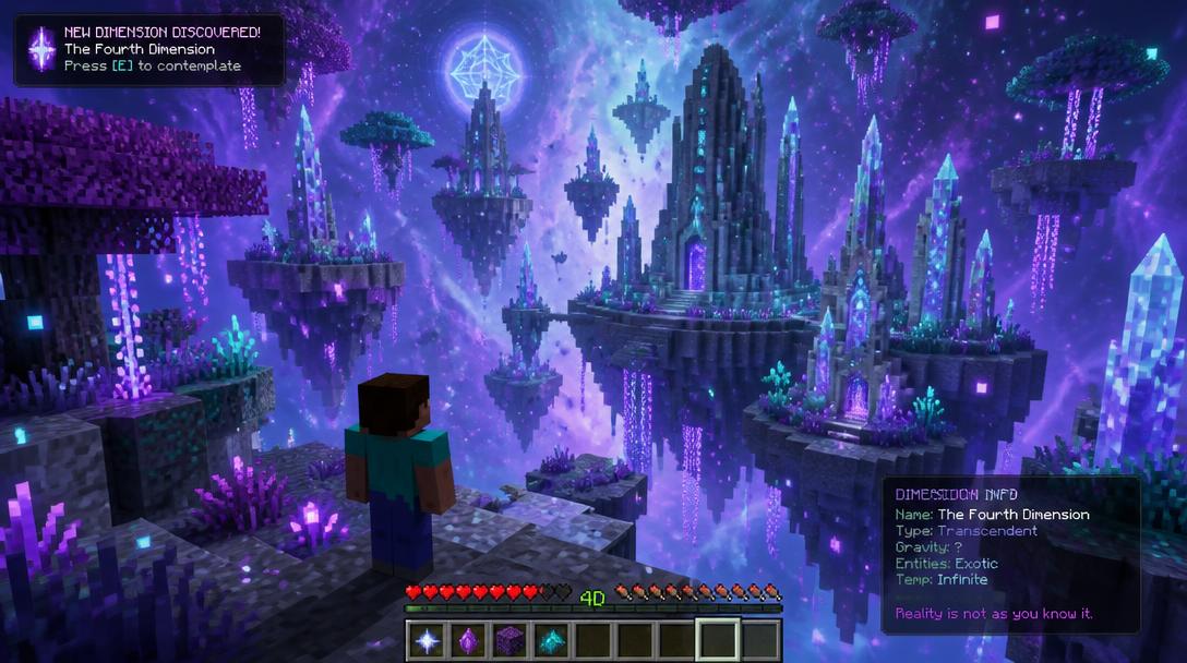 Minecraft får sin första nya dimension på 15 år