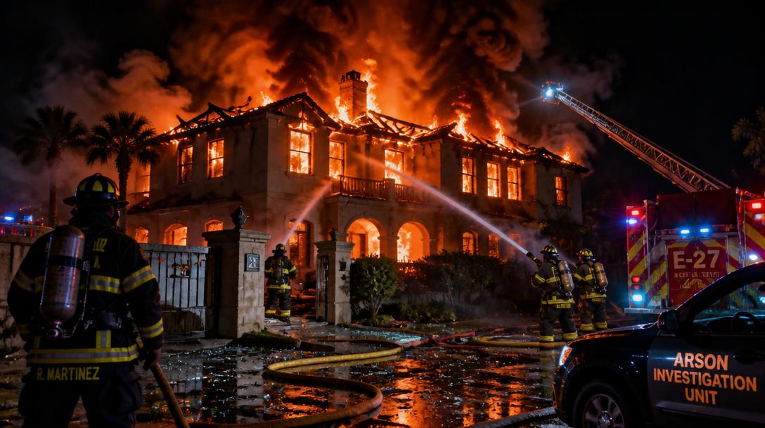 Misstänkt brandattentat mot villa i Botkyrka, ingen skadad