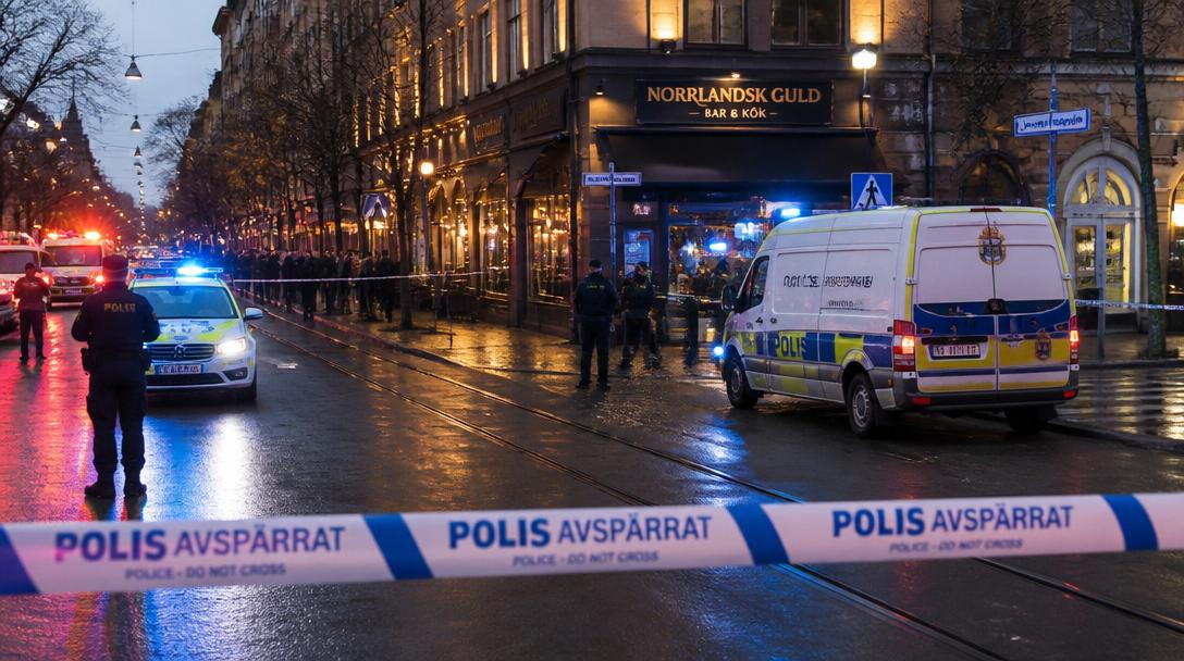 Misstänkt farligt föremål kastat in på restaurang på Södermalm