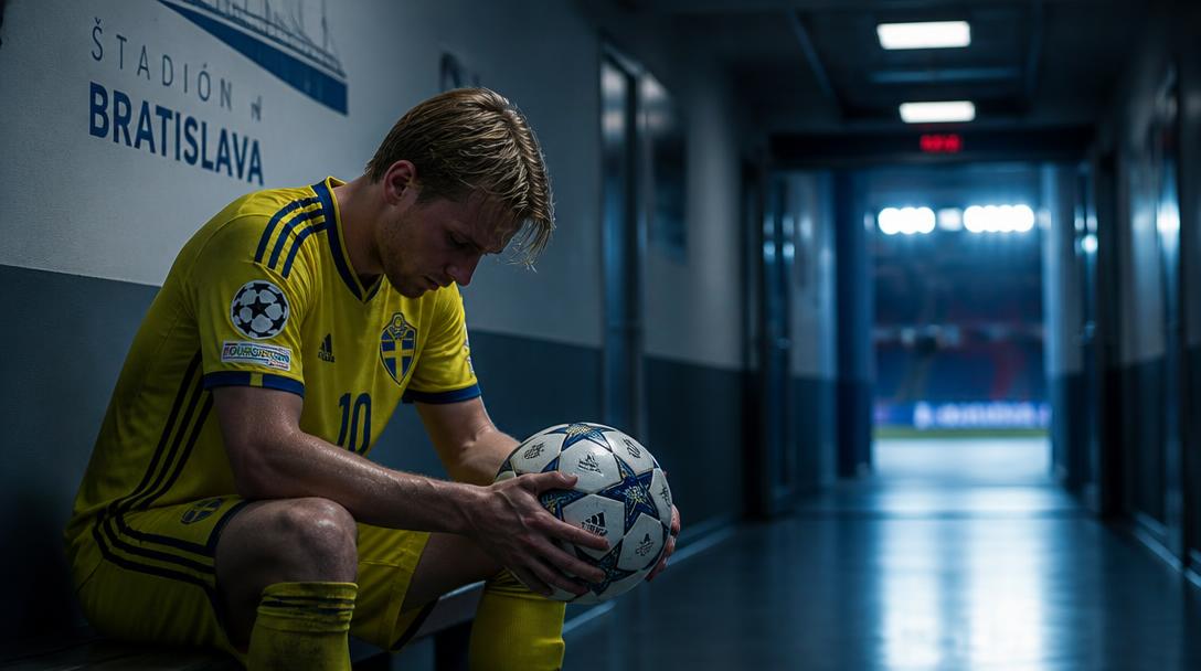 Mjällby utslaget ur Champions League efter 0–2 mot Slovan Bratislava