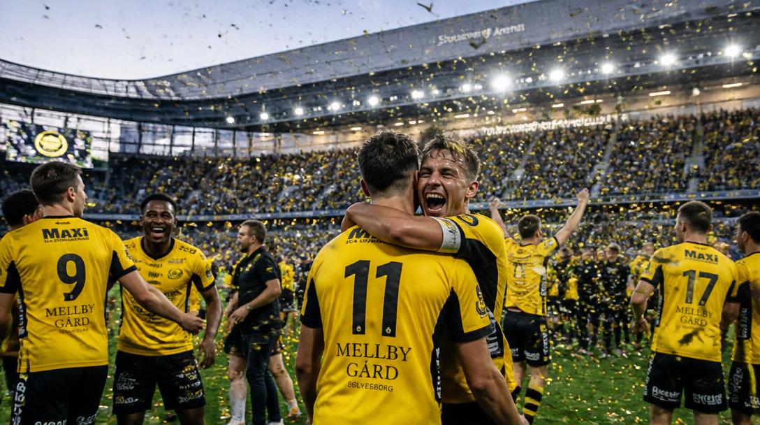Mjällby vann svenska cupen, sin första titel: "Förjävla gött att tysta hela arenan"