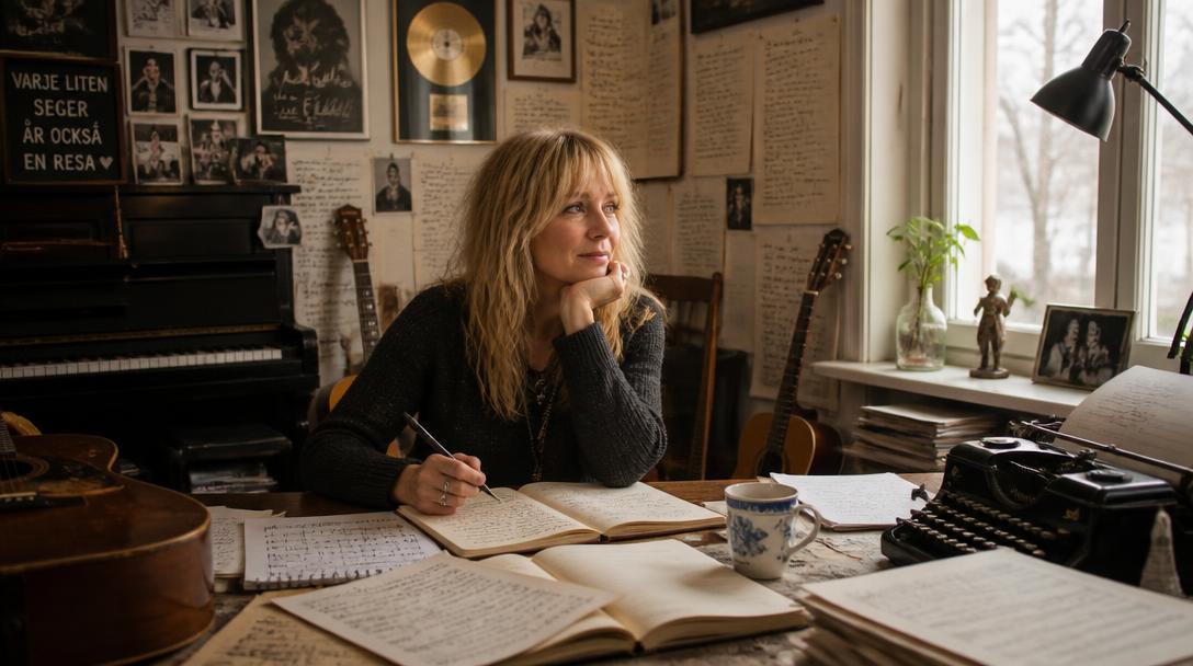 Monica Forsberg får Musikförläggarnas hederspris för "enastående textförfattarskap"