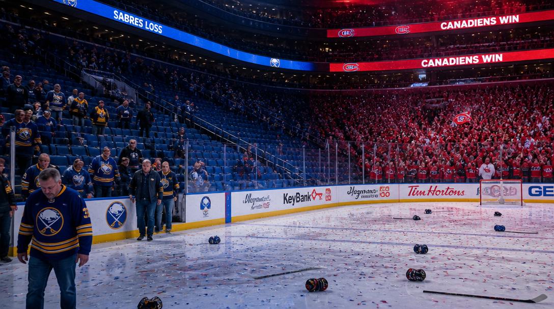 Montreal slog ut Buffalo i sju matcher och är nu yngsta laget i konferensfinal på 32 år