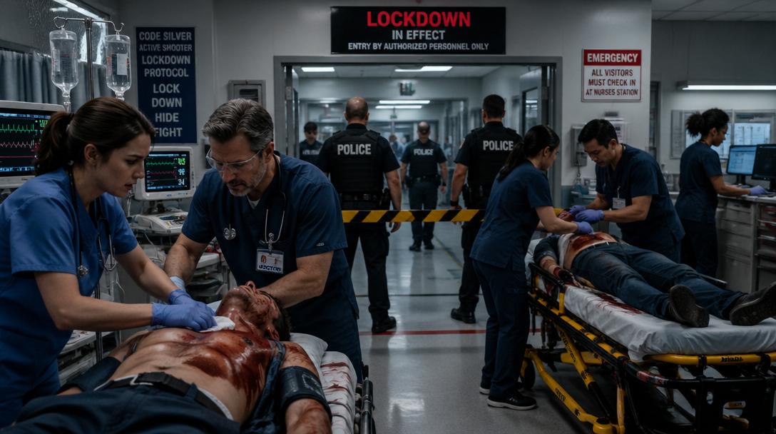 Mordförsök i Kristianstad – två män i 20-årsåldern svårt skadade med vasst föremål