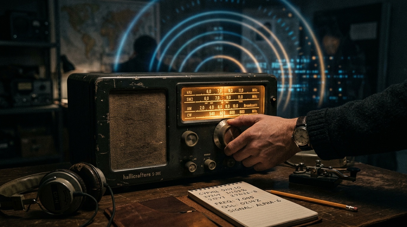 Mystiska radiosändningar på persiska skickas till Iran, påminner om kalla krigets nummerstationer