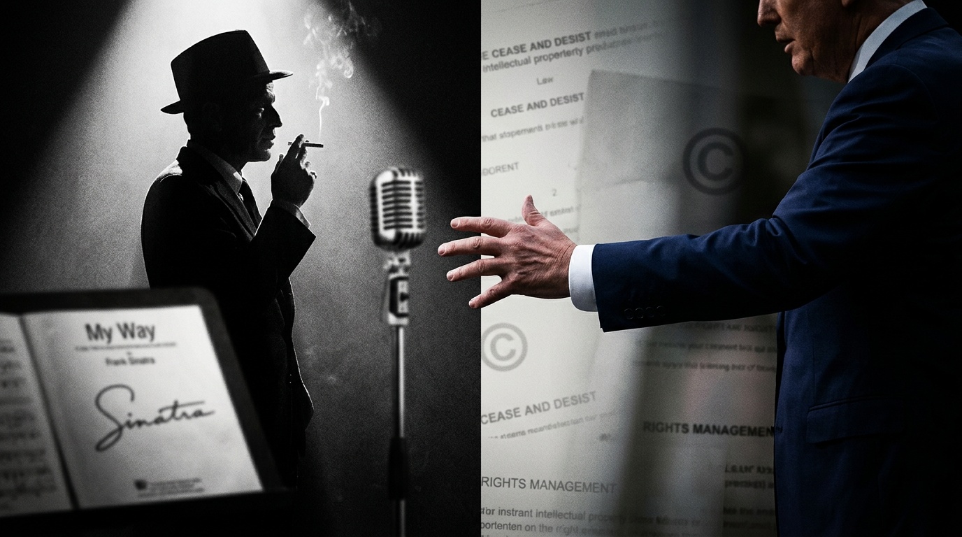 Nancy Sinatras dotter kallar Trumps video ett "helgerån"