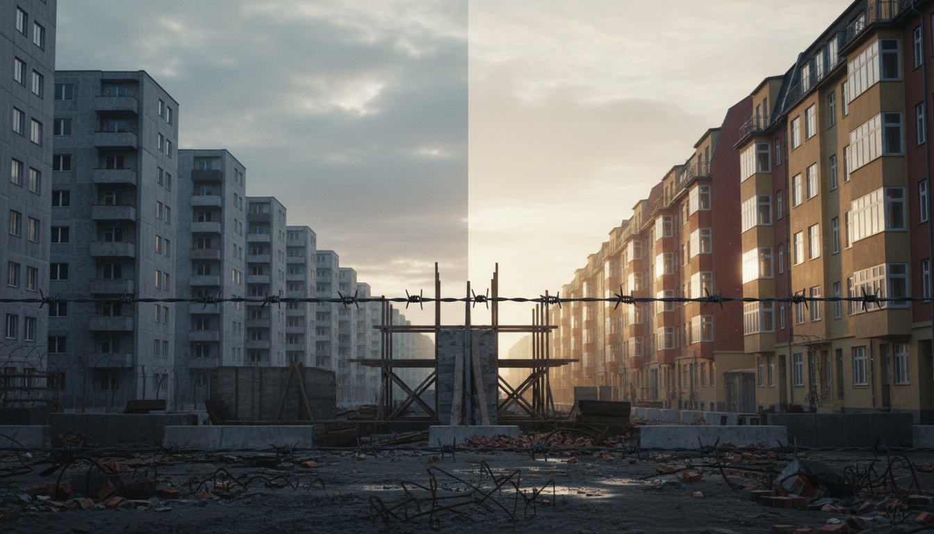 När byggdes Berlinmuren och hur gick byggprocessen till?