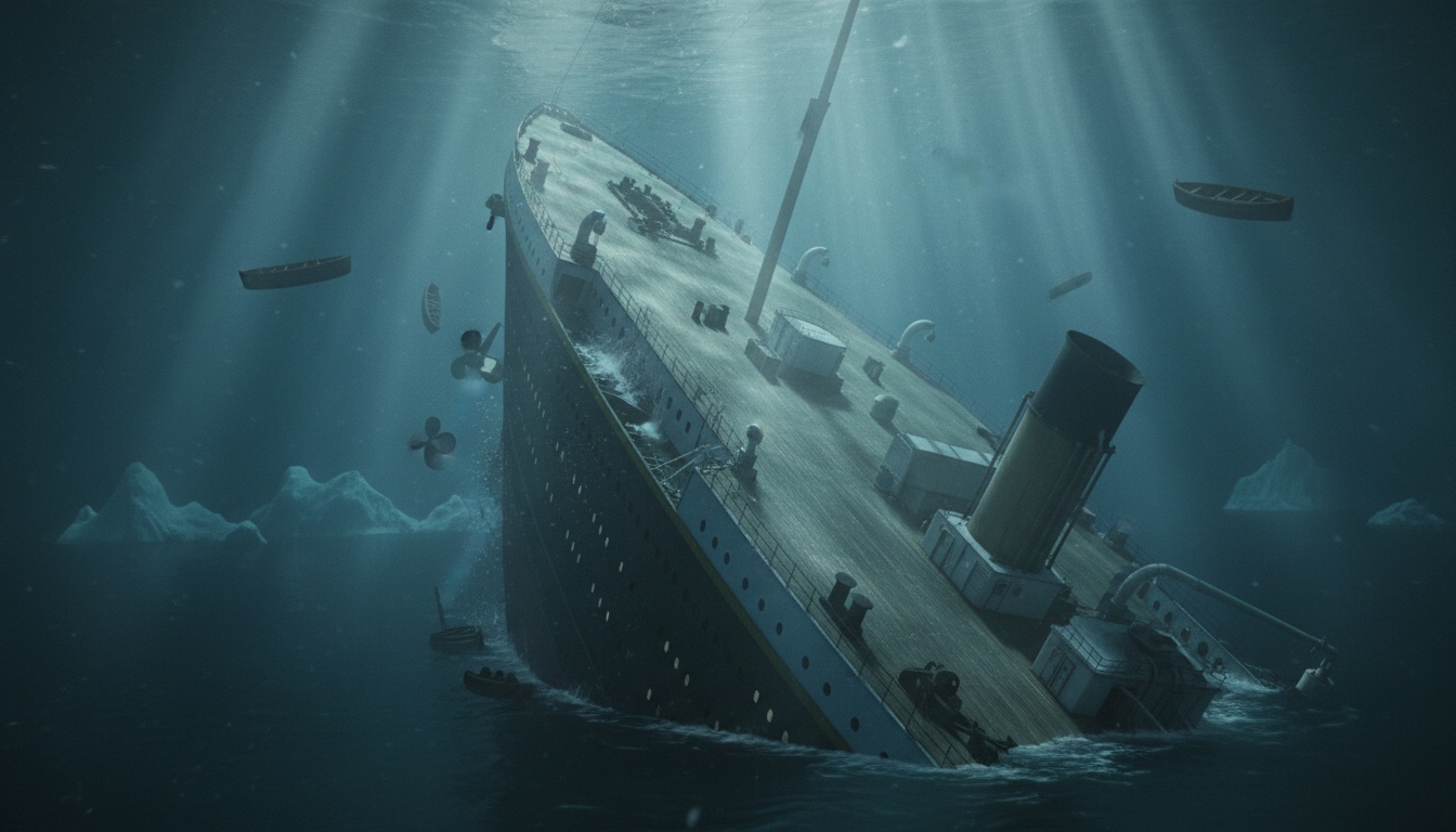När sjönk Titanic och hur utspelades katastrofen?