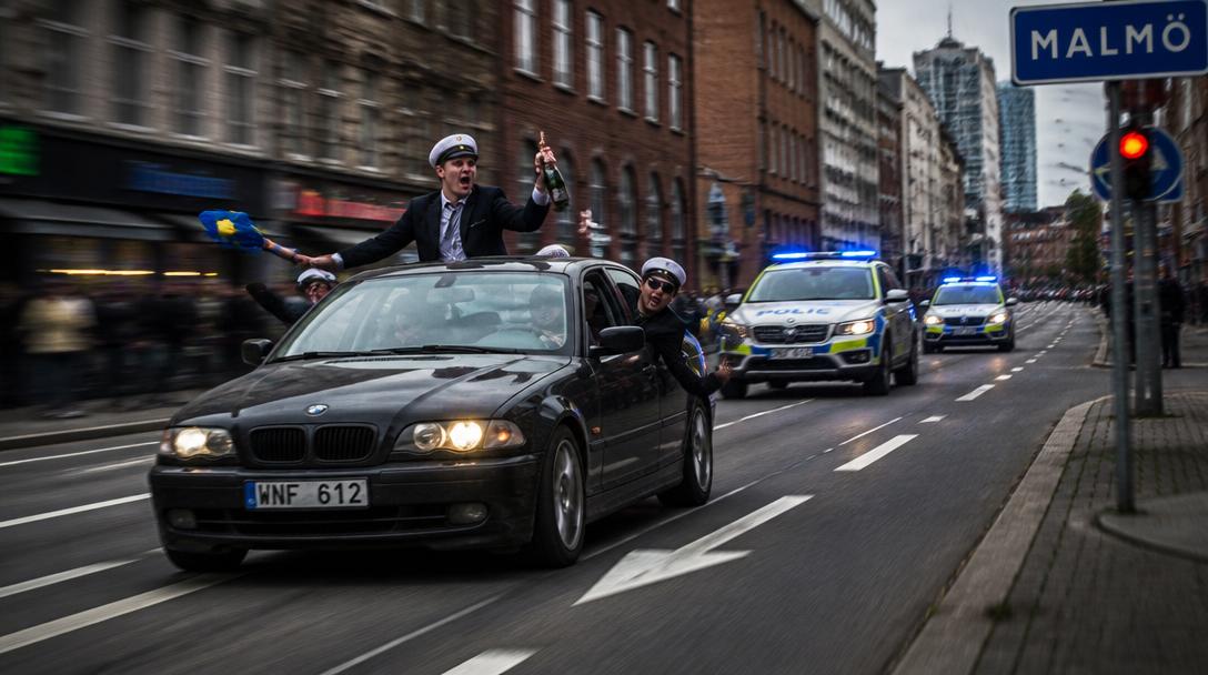 Nära 150 böter utfärdade under studentveckan i Malmö