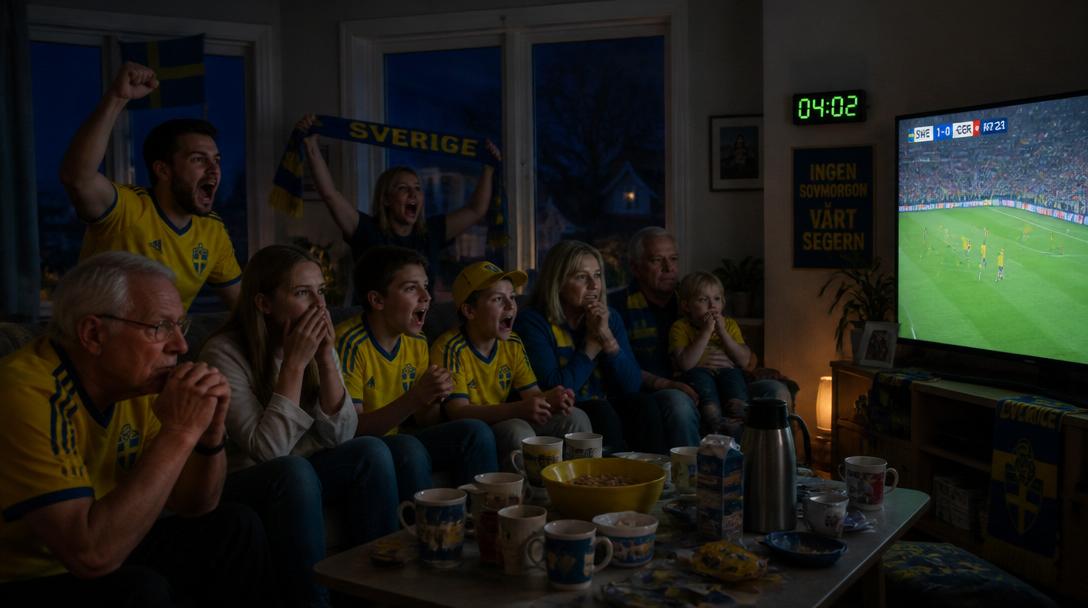 Nästan en miljon tittare såg Sverige krossa Tunisien i VM-premiären