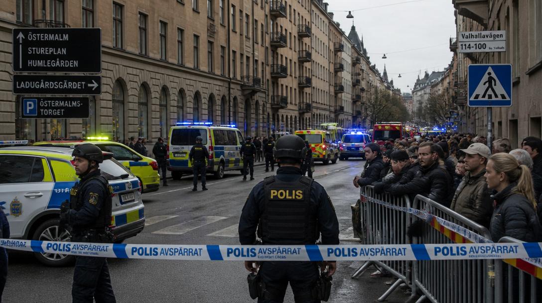 Nationella bombskyddet inkallat efter misstänkt farligt föremål vid Wallingatan