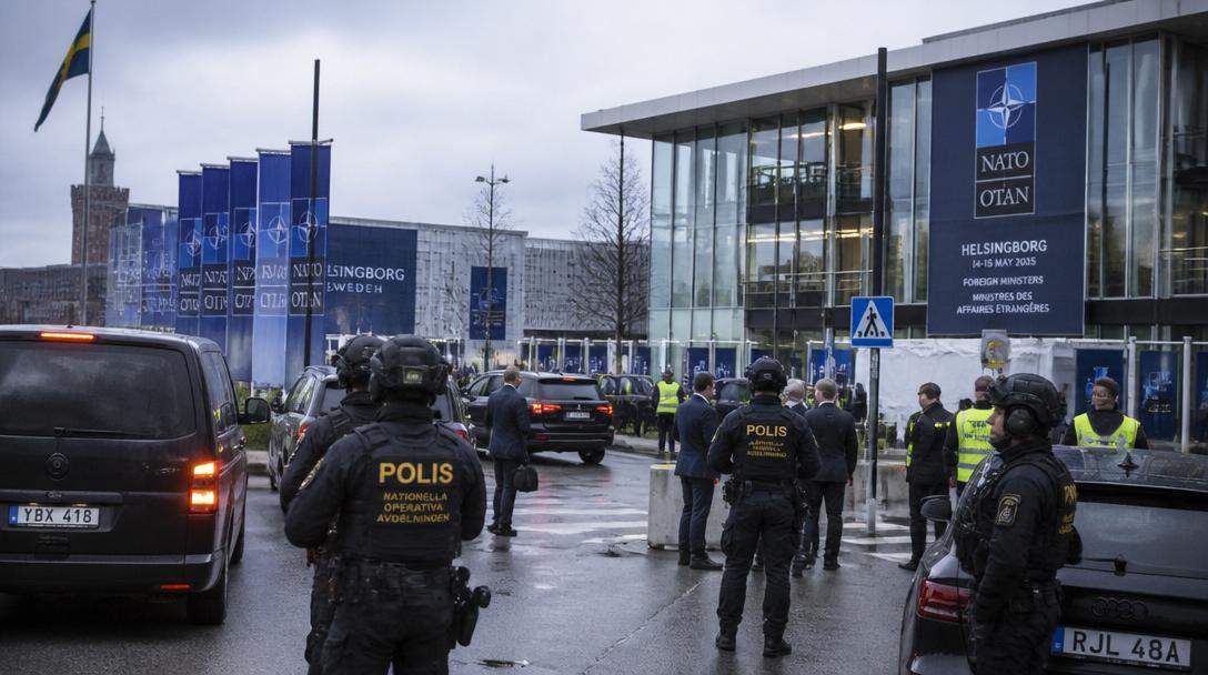 Nato-möte i Helsingborg kräver ett av Sveriges största polispådrag