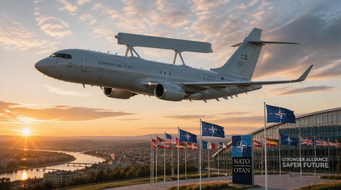 Nato uppges välja Saabs spaningsplan Global Eye vid möte i Ankara