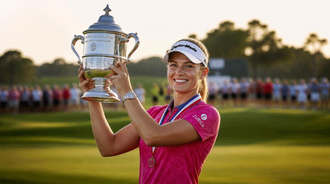 Nelly Korda vann US Open för första gången – Maja Stark slutade delad åtta