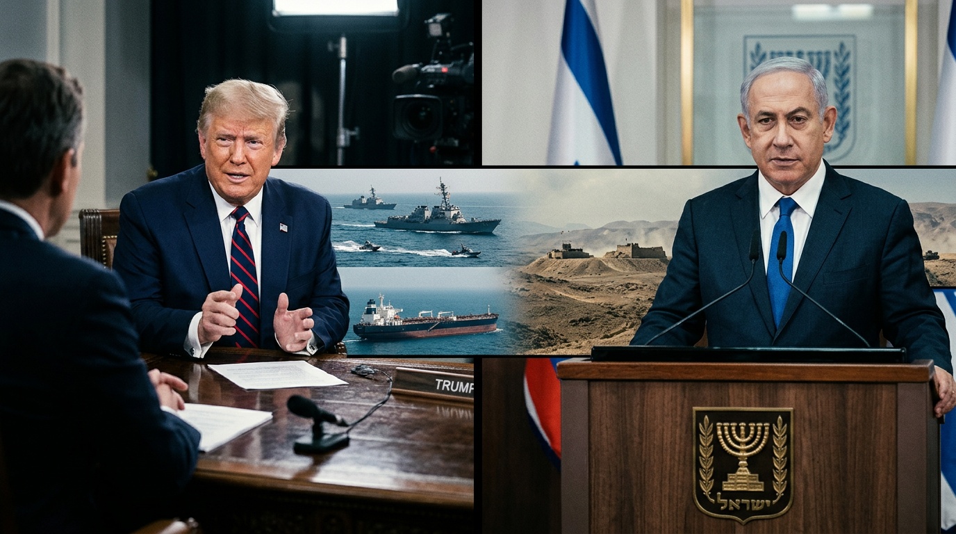 Netanyahu avvisar Trumps krigsoptimism: "Vi är inte färdiga än"
