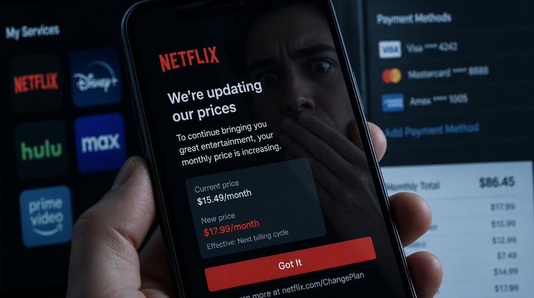 Netflix höjer alla abonnemang med 20 kronor från fredag