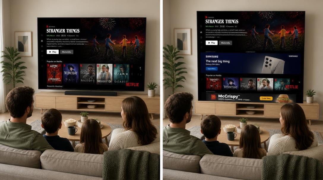 Netflix inför reklamfinansierat abonnemang i Sverige under 2027
