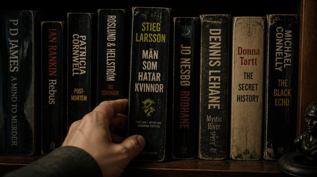New York Times listar 2000-talets 50 bästa thrillers, med Stieg Larsson på fjärde plats