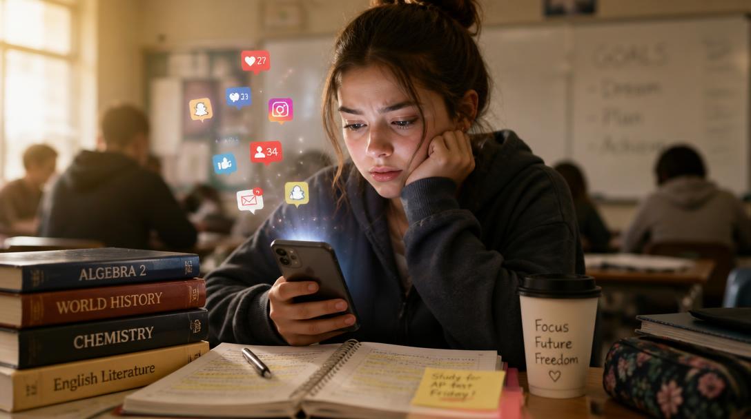 Niondeklassare skyller rekordsvaga Pisa-resultat på TikTok