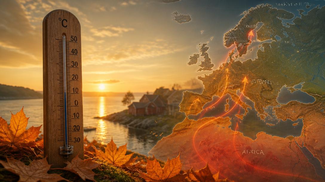 Nordafrikansk luft ger 20 grader i Sverige nästa vecka