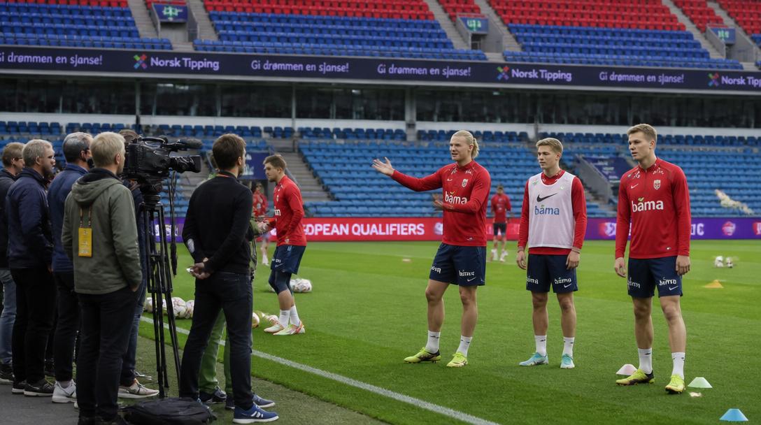 Norge avslöjade startelvan av misstag inför VM-genrepet mot Marocko