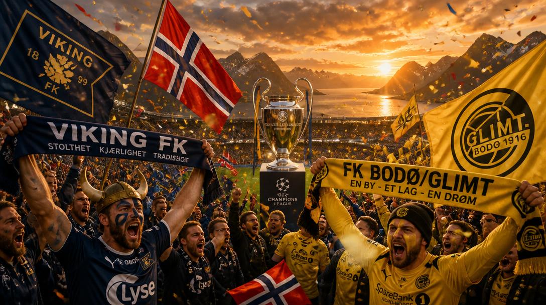Norge skickar två lag till Champions League för första gången på 27 år