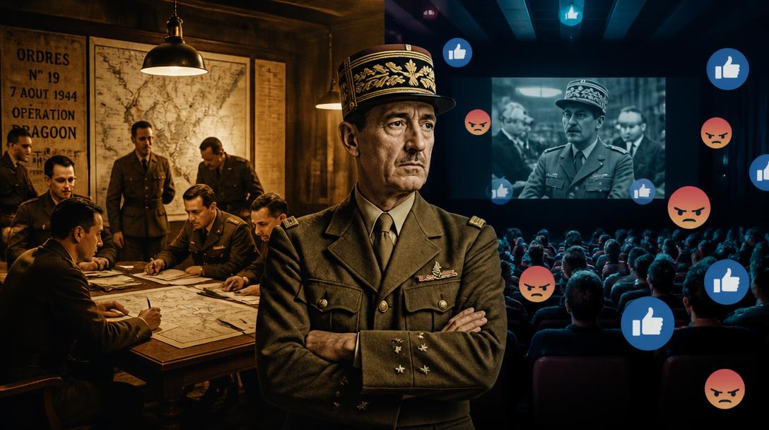 Ny de Gaulle-film får splittrat mottagande av kritikerna