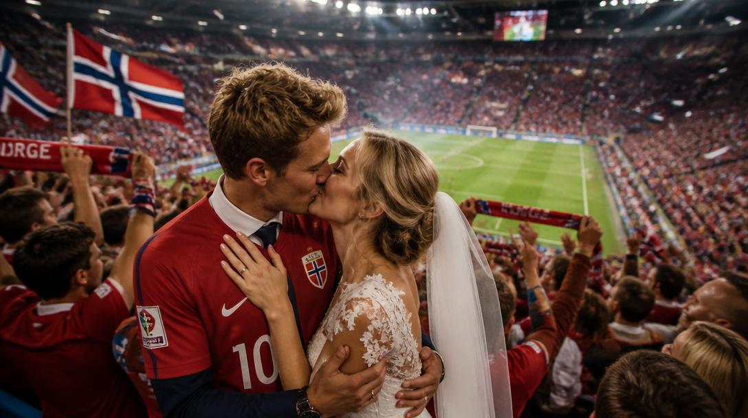 Nygift par kysste sig framför VM-publiken, och danskt AI-program hjälper Ronaldo