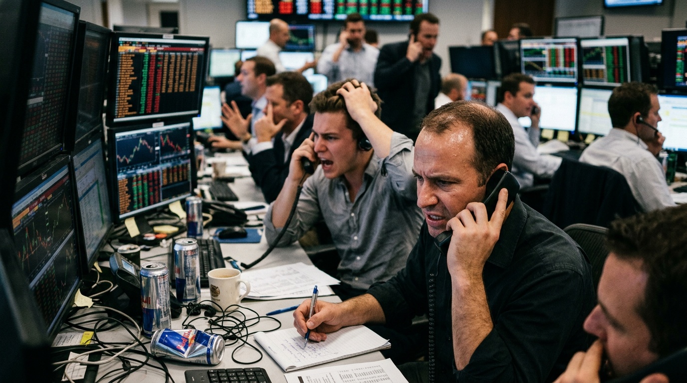 Oljehandlare om rekordsvängningen: "Det var ingenting jämfört med gårdagen"